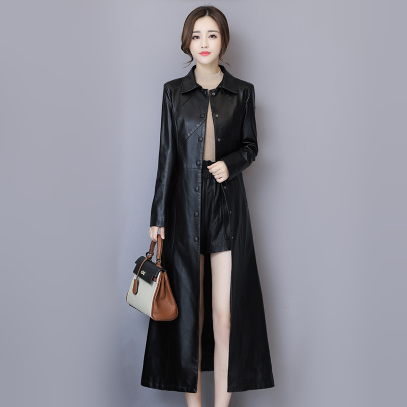 Women'S Fashion Leather Jacket - New Women Sheepskin Coat Autumn Winter