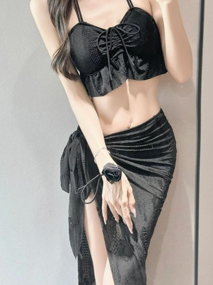 Women'S Fashion - Ladies Floral Two Piece Swimsuit Fashion