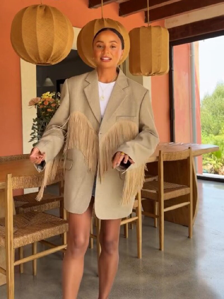 Women'S Fashion Trends 2026 Spring Summer - Autumn Fashion Lapel Blazer Jacket Women