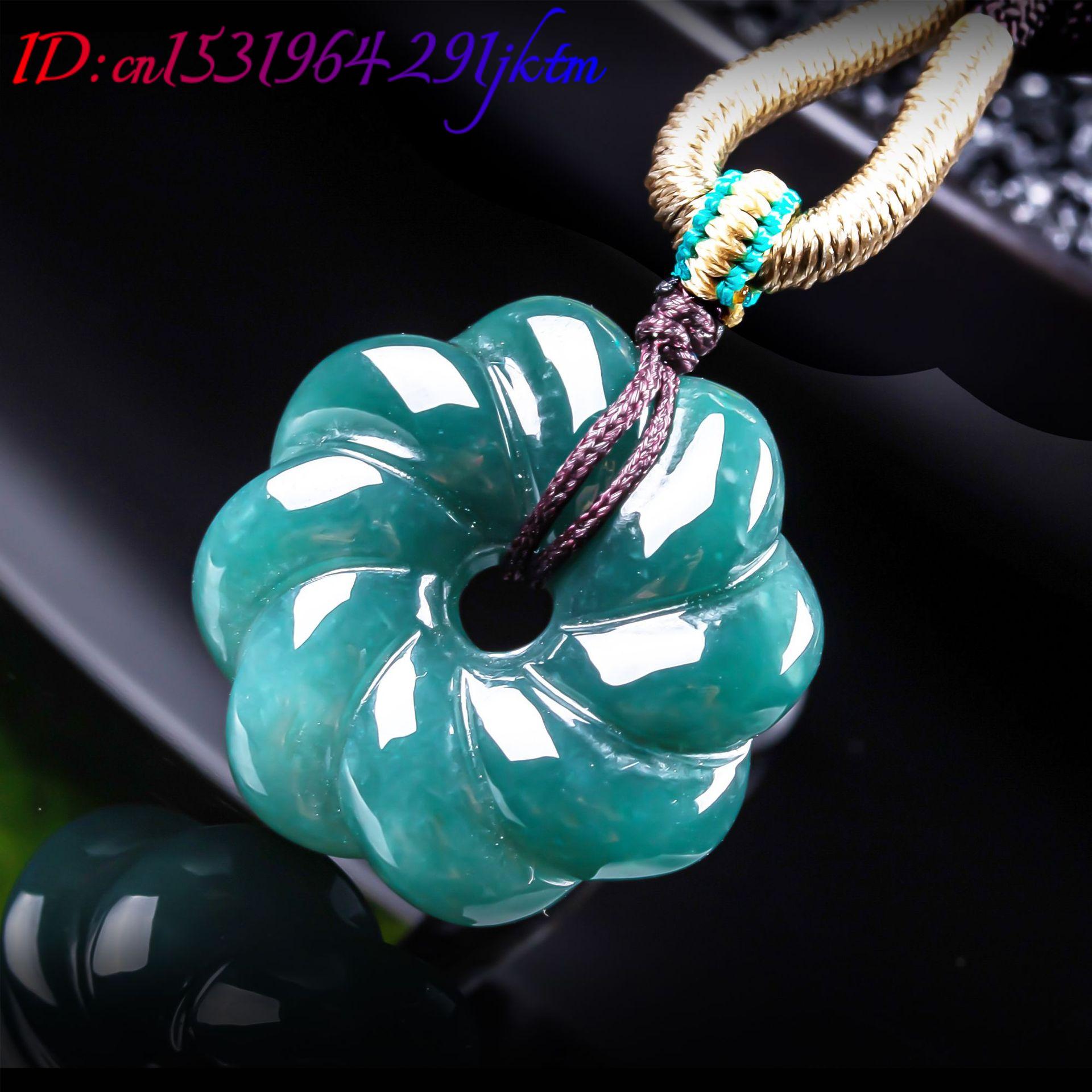 Natural Burmese Jadeite Flower - Women'S Fashion recension och pris