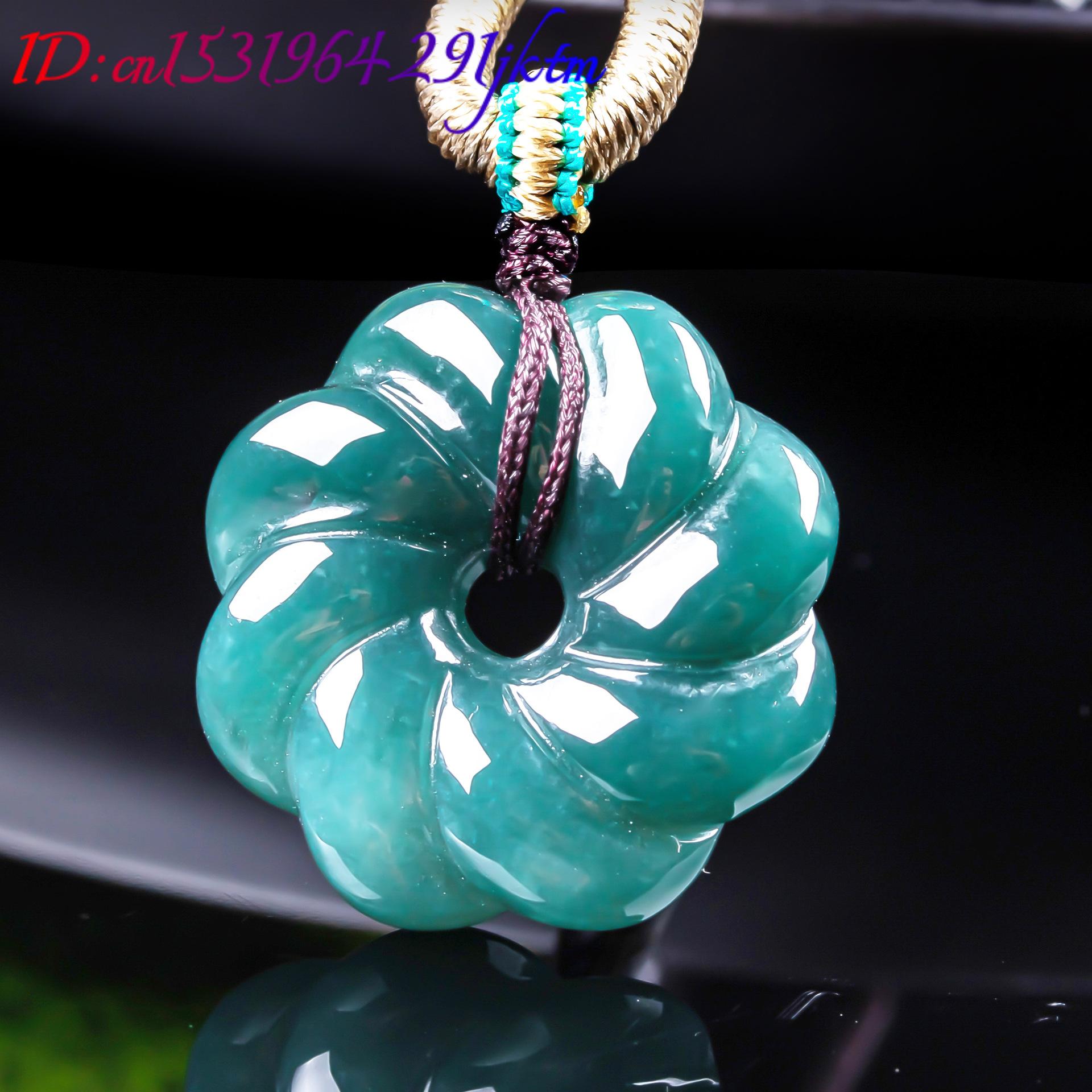 Natural Burmese Jadeite Flower - Women'S Fashion recension och pris