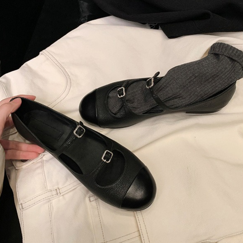 Elegant Mary Jane Shoes Women  - Fashion Women Belt recension och pris