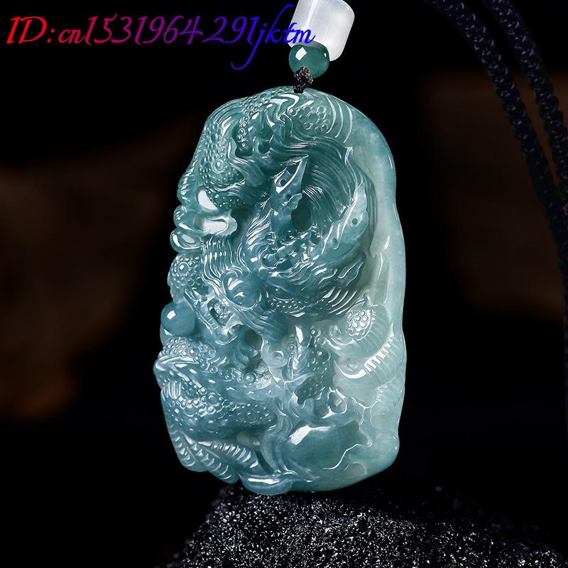 Natural Burmese Jadeite Dragon - Women'S Fashion recension och pris