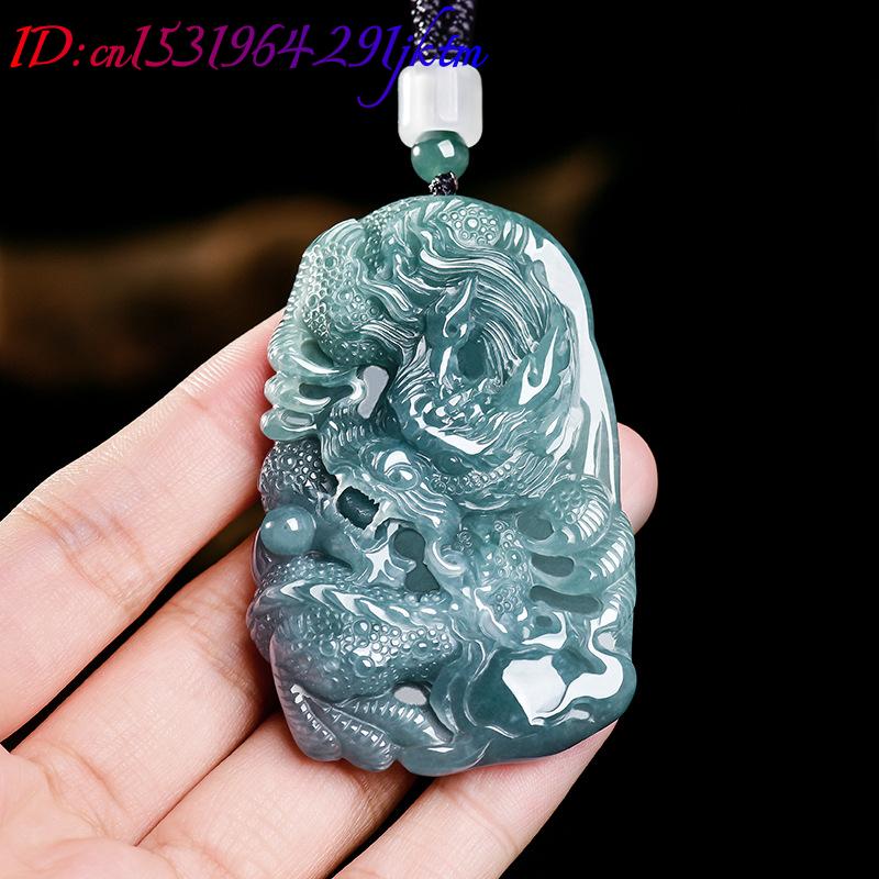 Natural Burmese Jadeite Dragon - Women'S Fashion recension och pris
