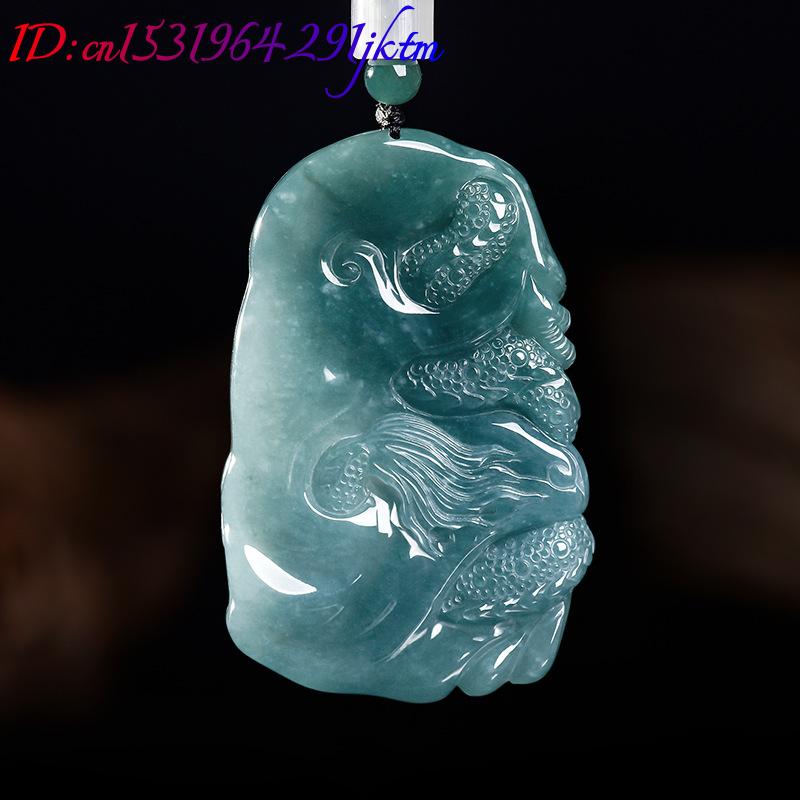 Natural Burmese Jadeite Dragon - Women'S Fashion recension och pris
