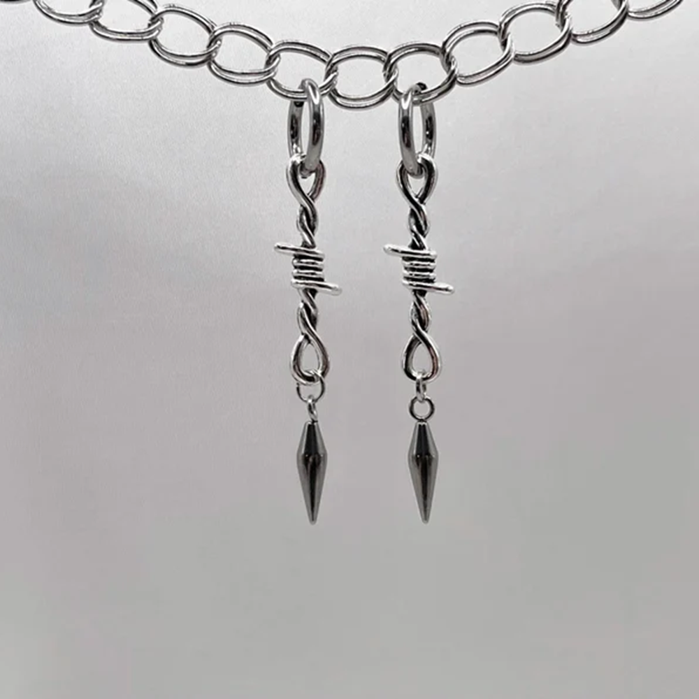 Grunge Barbed Wire Star Spike  - Women'S Fashion Edgy recension och pris