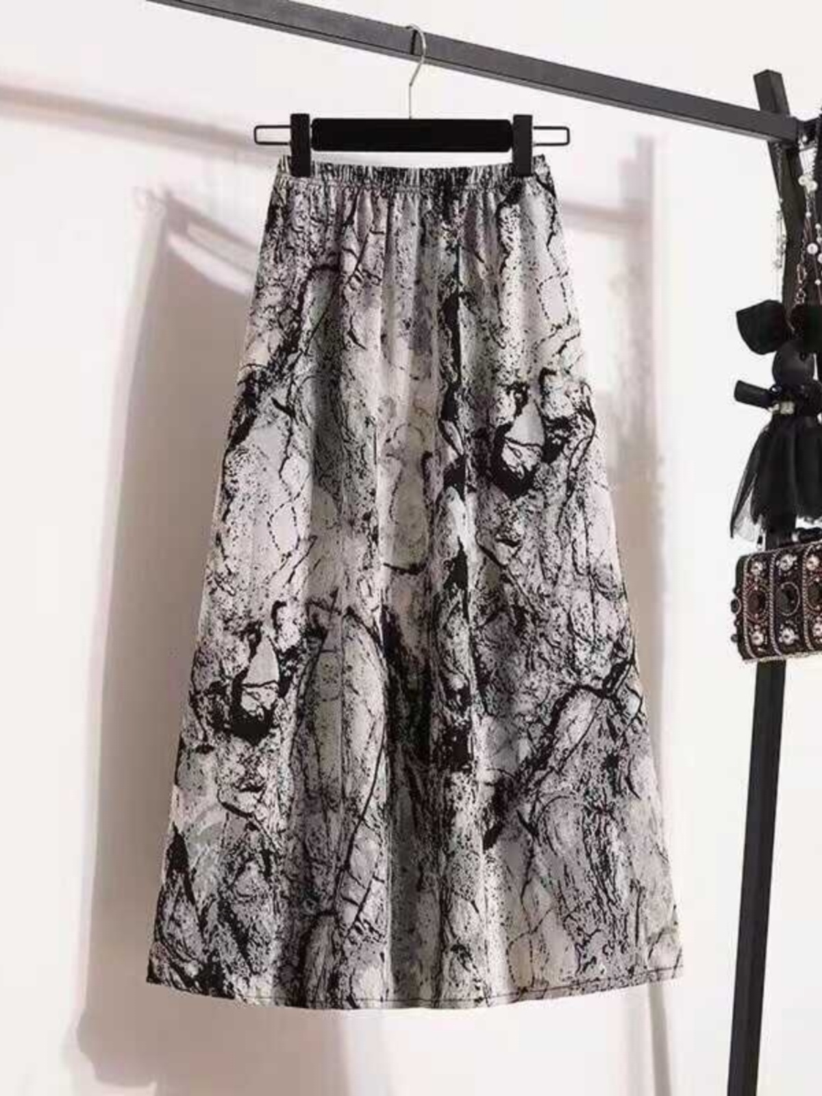 plus Size Women's New Chinese  - A-Line Skirt Midi recension och pris