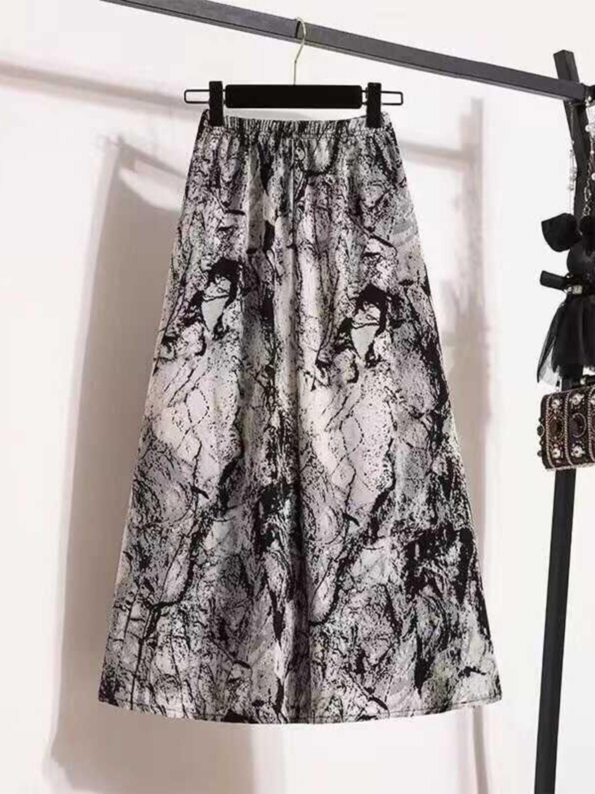 plus Size Women's New Chinese  - A-Line Skirt Midi recension och pris