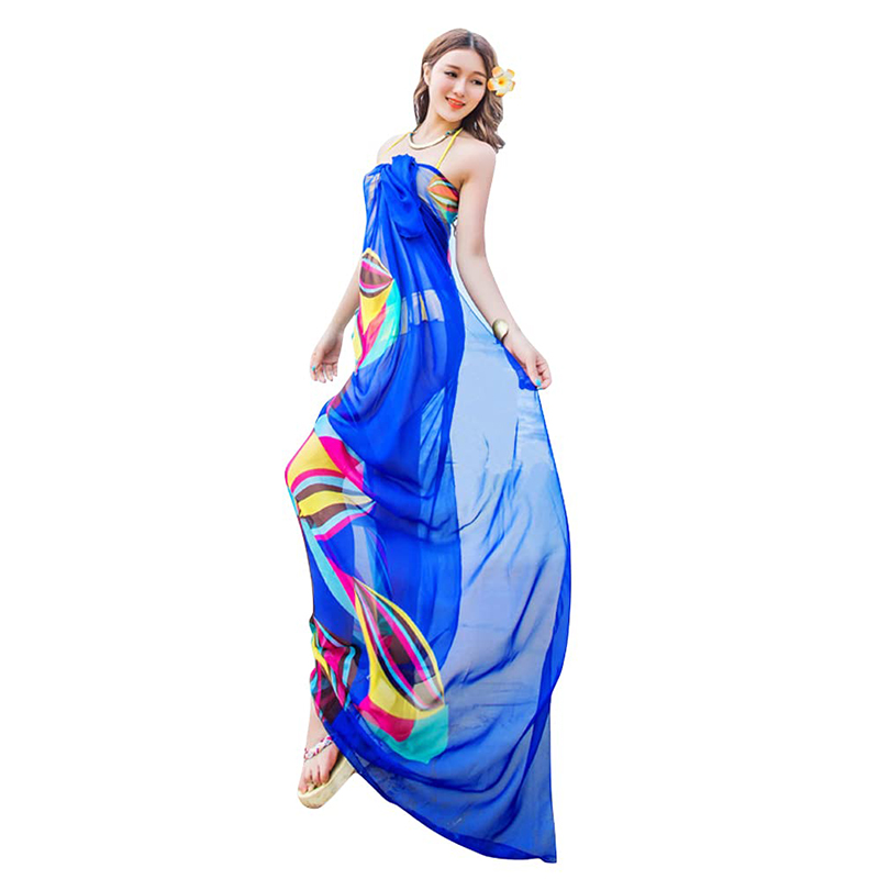 Pareo Scarf Women Beach Sarong - Printed Wrap Skirt recension och pris