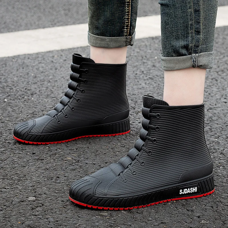 Couple Rain Boots Fashion Rubb - Women'S Fashion Gumboots recension och pris