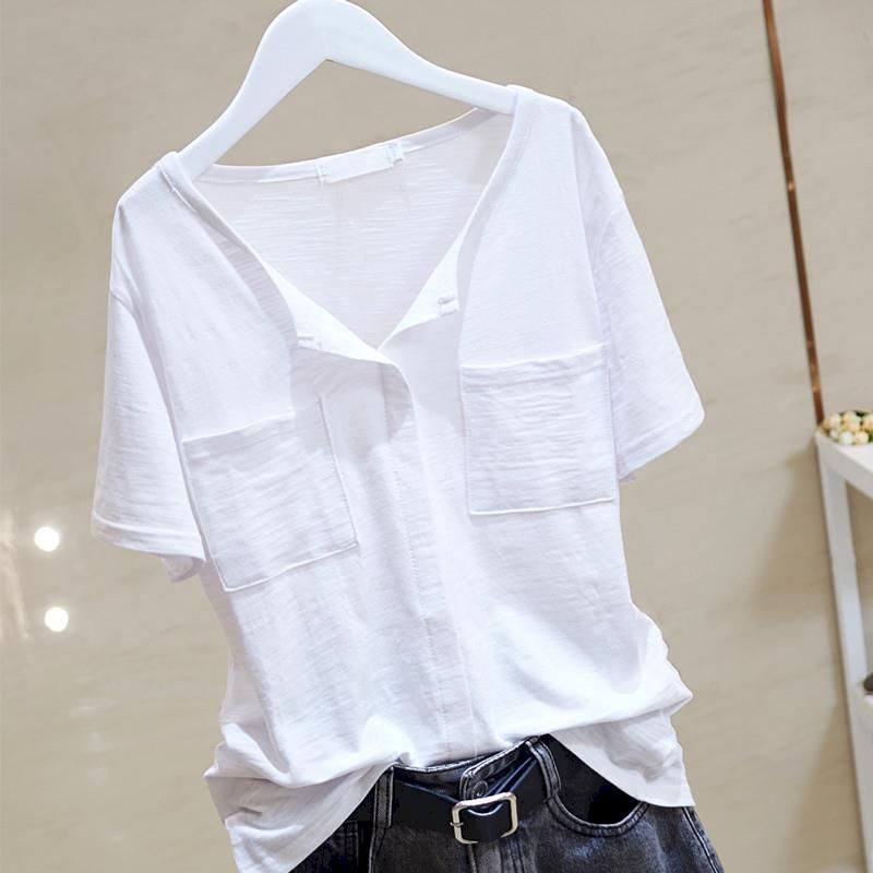 Summer Trend Slub Cotton T Shi - Women'S Fashion Trends 2026 Spring Summer recension och pris