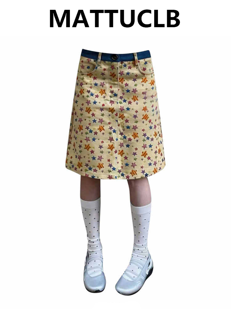 Summer Women Midi Skirts Denim - A-Line Skirt Midi recension och pris