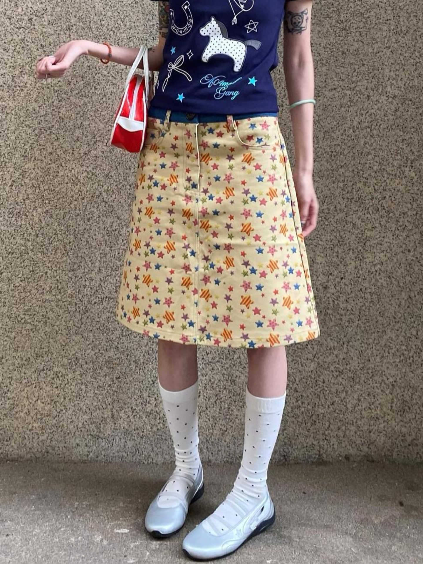 Summer Women Midi Skirts Denim - A-Line Skirt Midi recension och pris