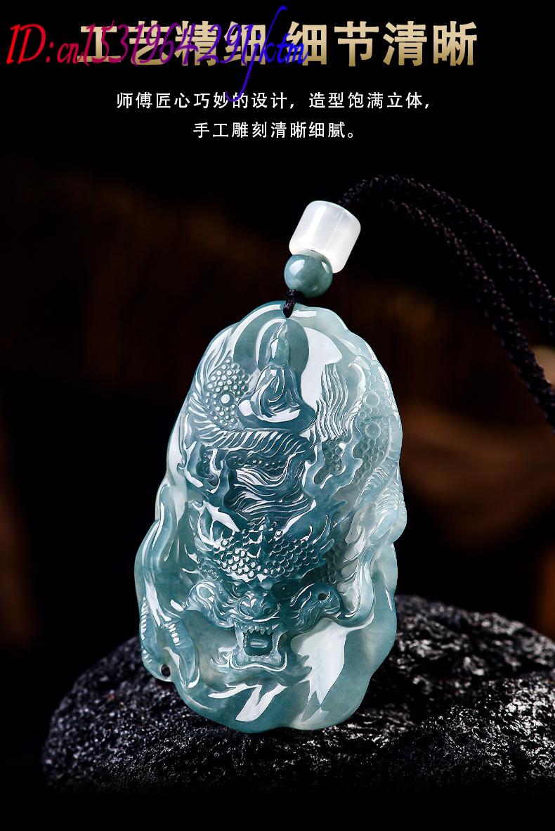 Natural Burmese Jadeite Dragon - Women'S Fashion recension och pris