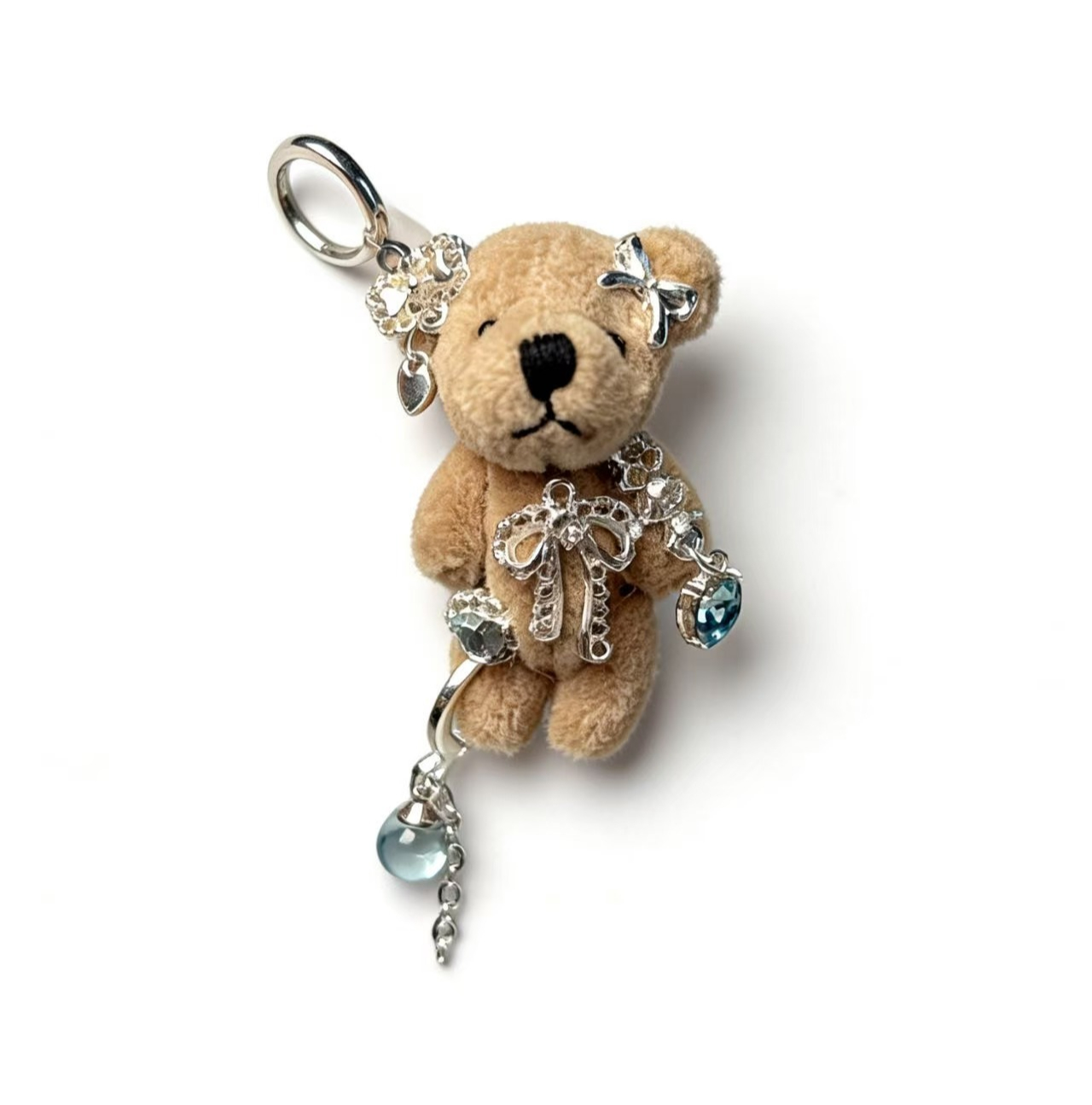 Harajuku Teddy Bear Earrings Y - Women'S Y3K Fashion recension och pris