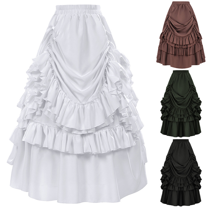 Retro Gothic Style Short Skirt - Women'S Fashion Victorian Era recension och pris