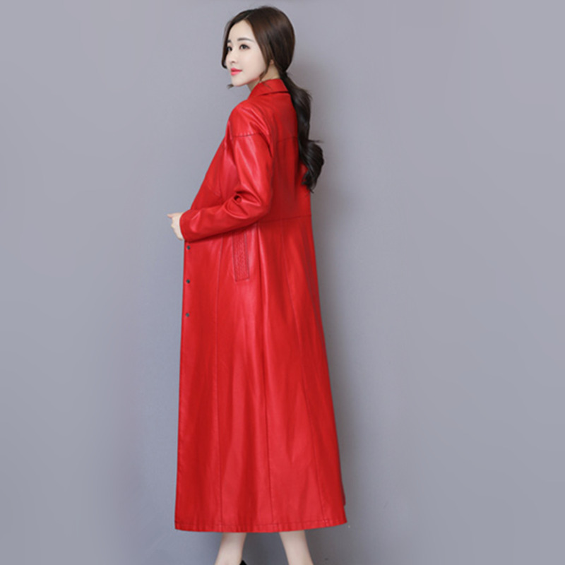 New Women Sheepskin Coat Autum - Women'S Fashion Leather Jacket recension och pris