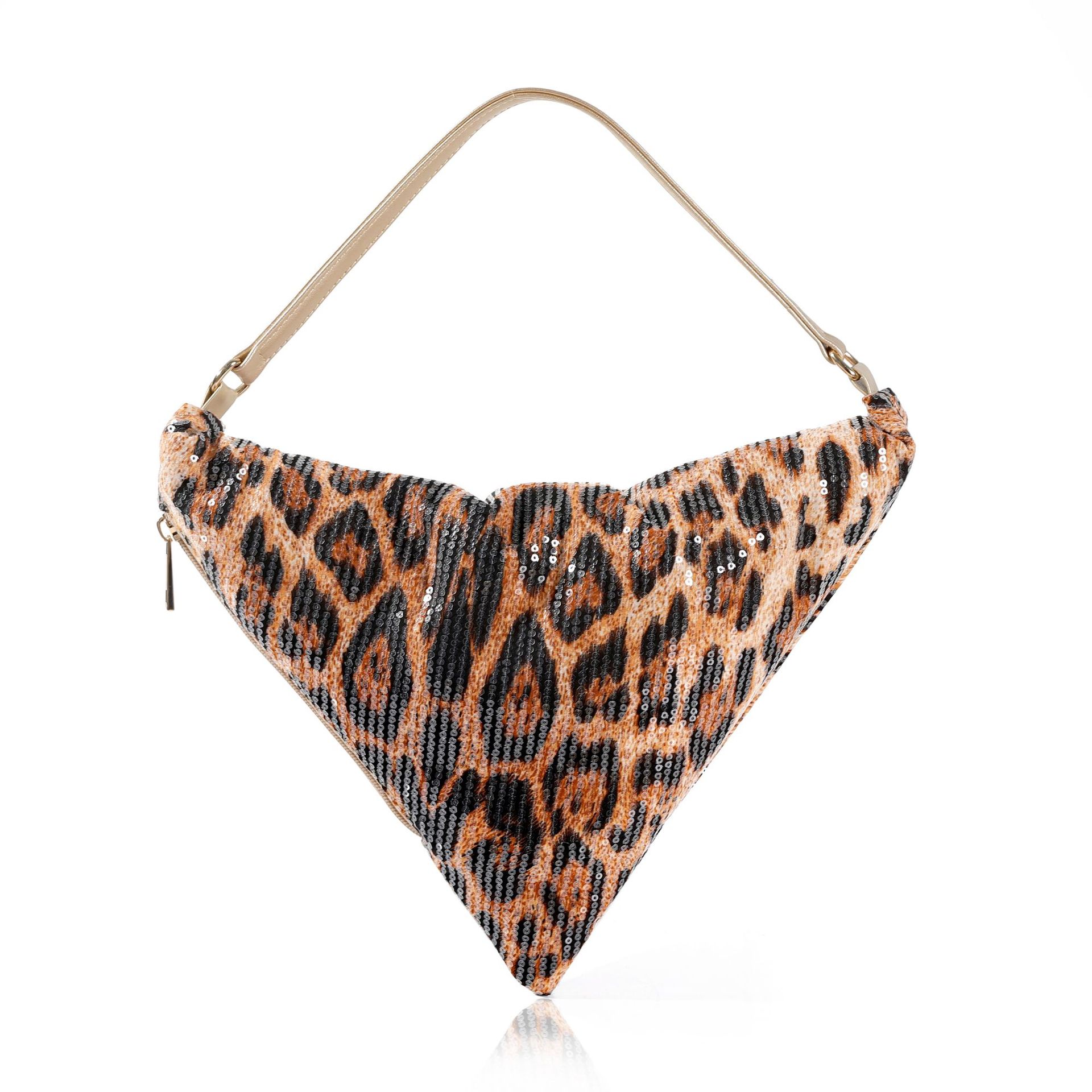 Leopard print crescent bag sho - Women'S Fashion Trends 2026 Spring Summer recension och pris