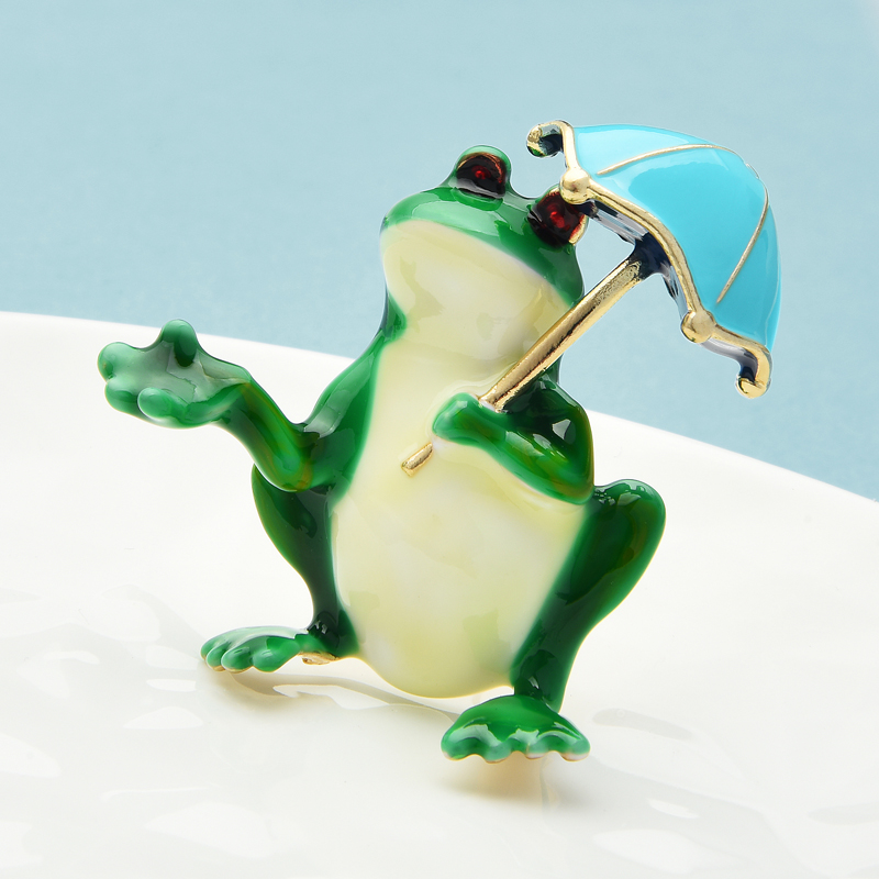 Wuli&baby Taking Umbrella Frog - Women'S Fashion Umbrella recension och pris