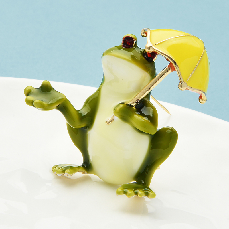 Wuli&baby Taking Umbrella Frog - Women'S Fashion Umbrella recension och pris