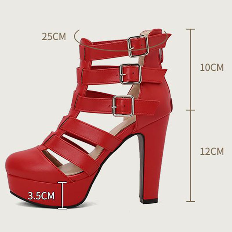 REAVE CAT Luxury Female Sandal - Fashion Women Belt recension och pris