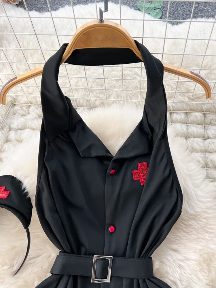 Erotic Fashion Sexy Halter Lin - Fashion Women Belt recension och pris