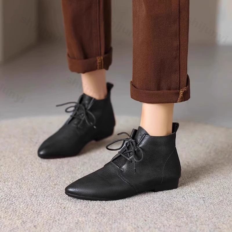 Women Short Boots 2025 Leather - Women'S Fashion Trends 2025 recension och pris