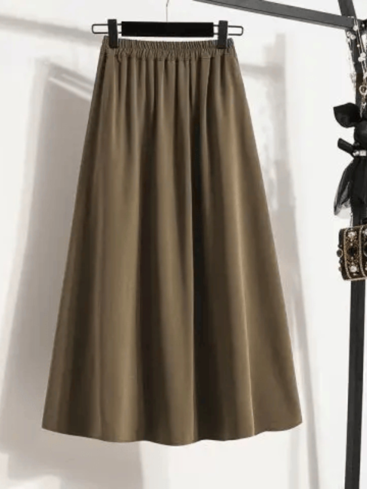 plus Size Midi Skirt Women's S - A-Line Skirt Midi recension och pris