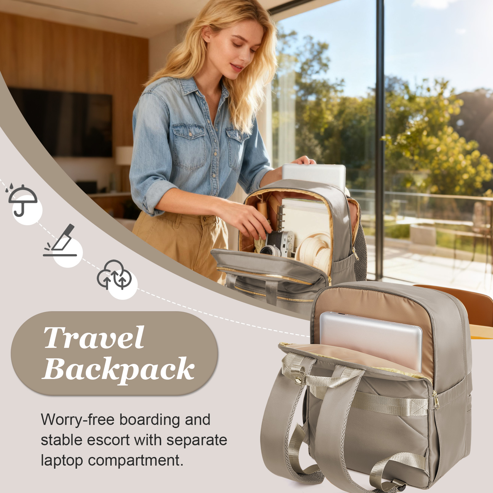 Ryanair 40x30x20 Travel Backpa - Fashion Women Belt recension och pris