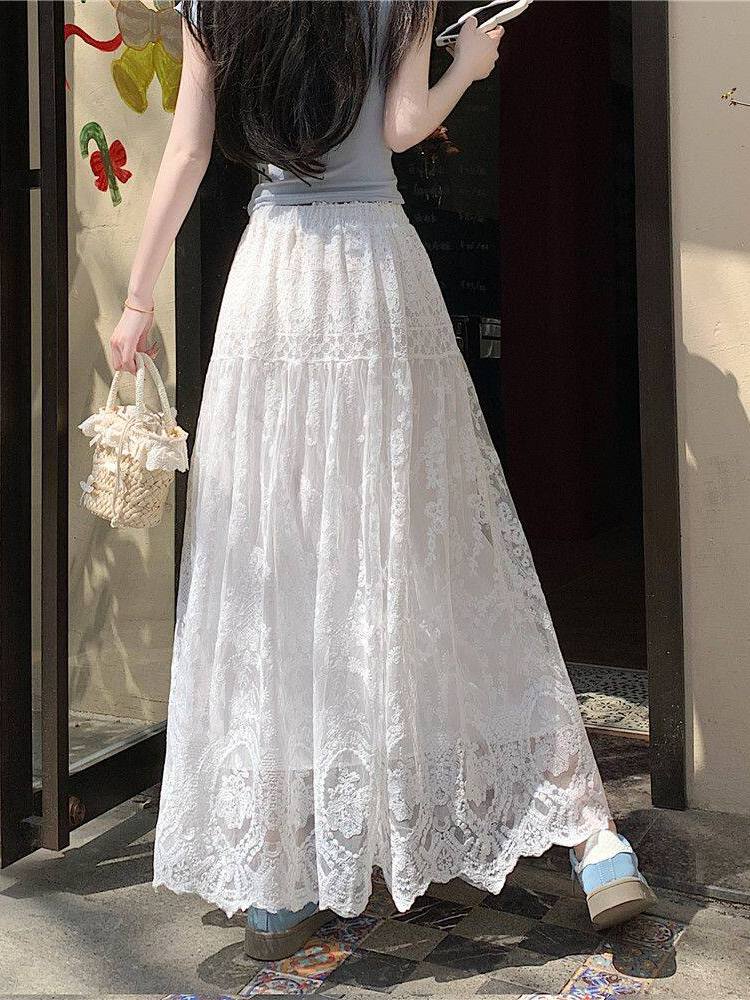 plus Size Women's High Waist L - A-Line Skirt Midi recension och pris