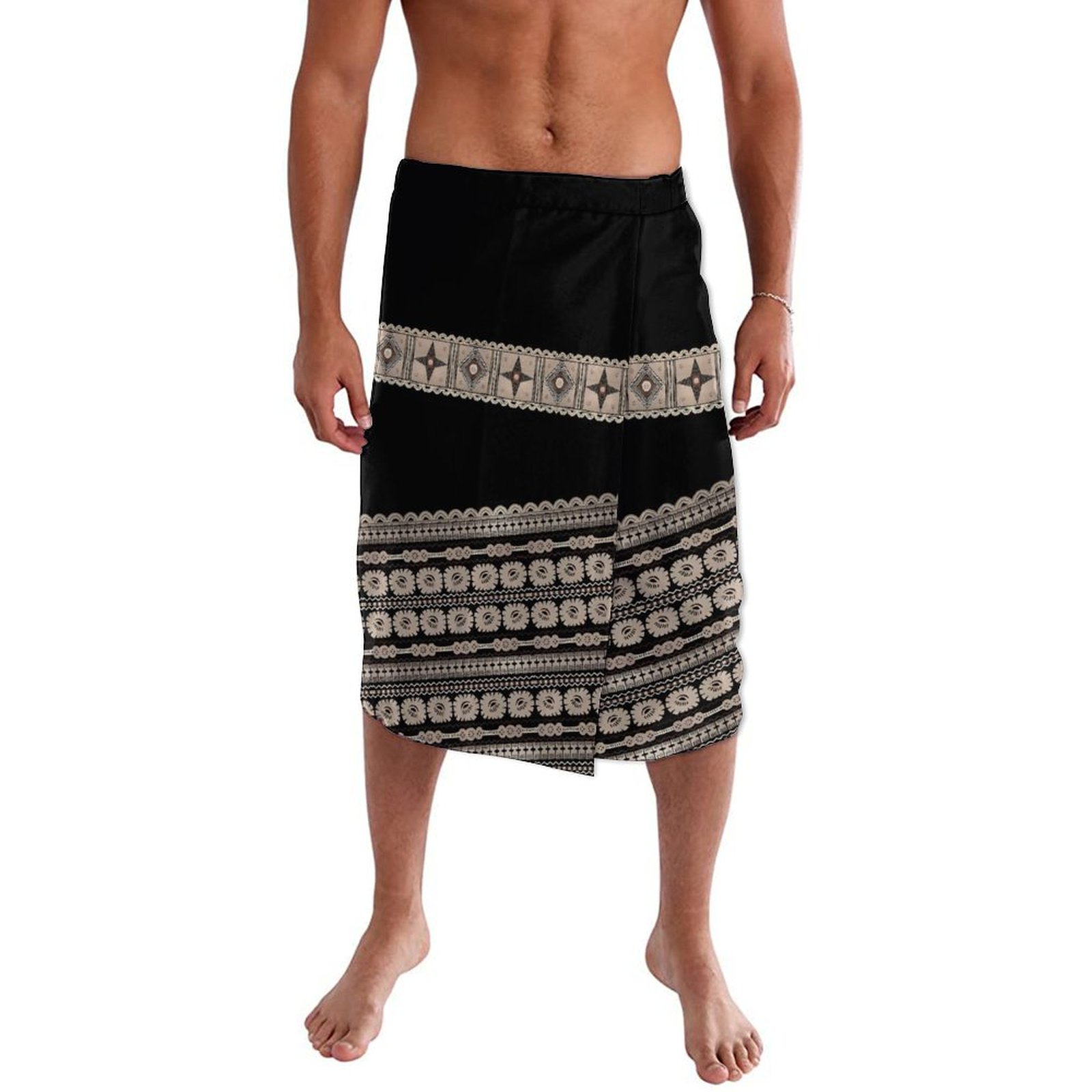 Fashion Samoan Polynesian Prin - Printed Wrap Skirt recension och pris