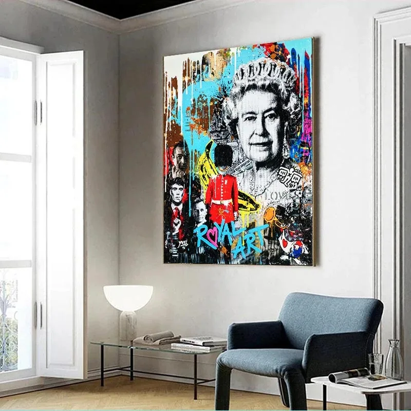 Frameless,Queen of England Pos - Fashion Women Picture recension och pris