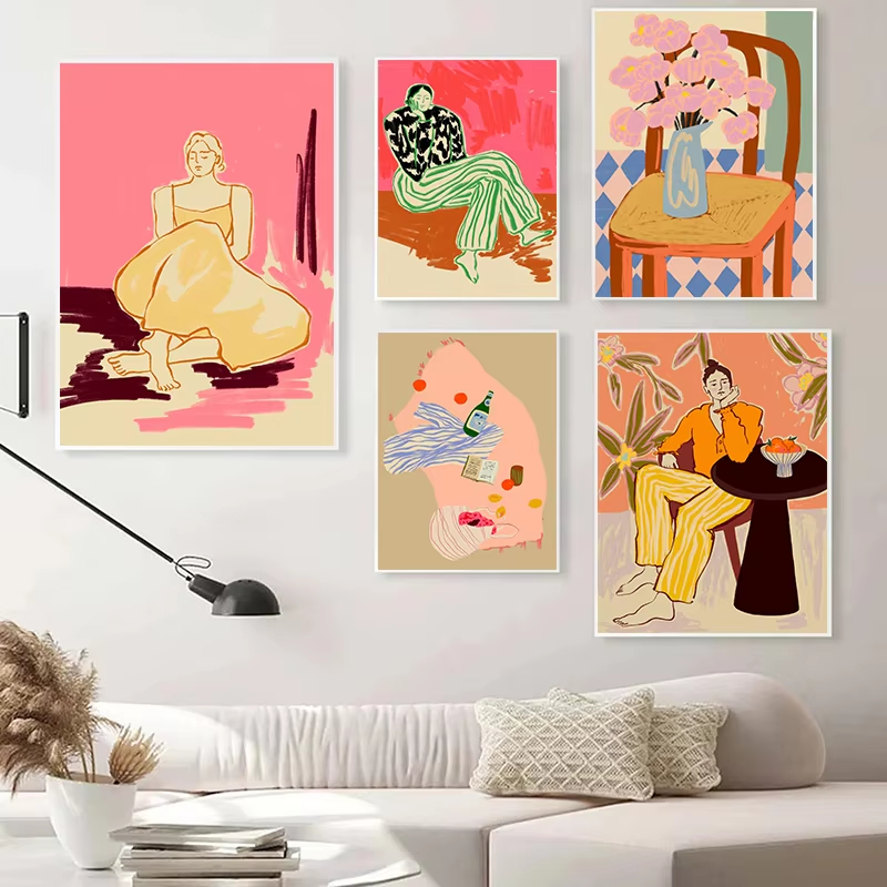 Modern Fashion Women Abstract  - Fashion Women Picture recension och pris