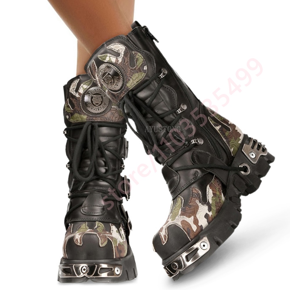 Punk Rock Camouflage Belt Buck - Women'S Fashion Trends 2025 recension och pris