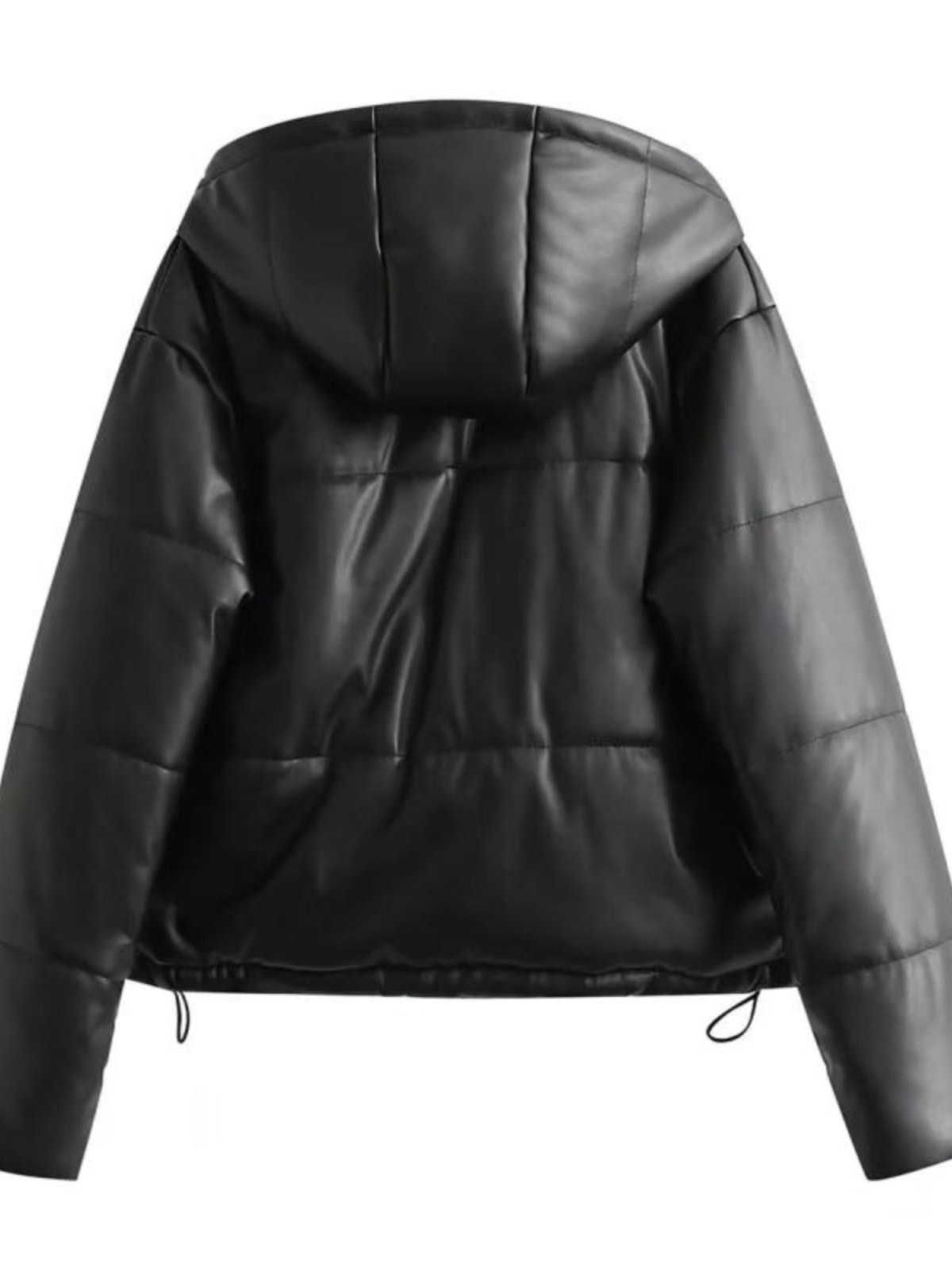 Loose Casual PU Leather Jacket - Women'S Fashion Leather Jacket recension och pris