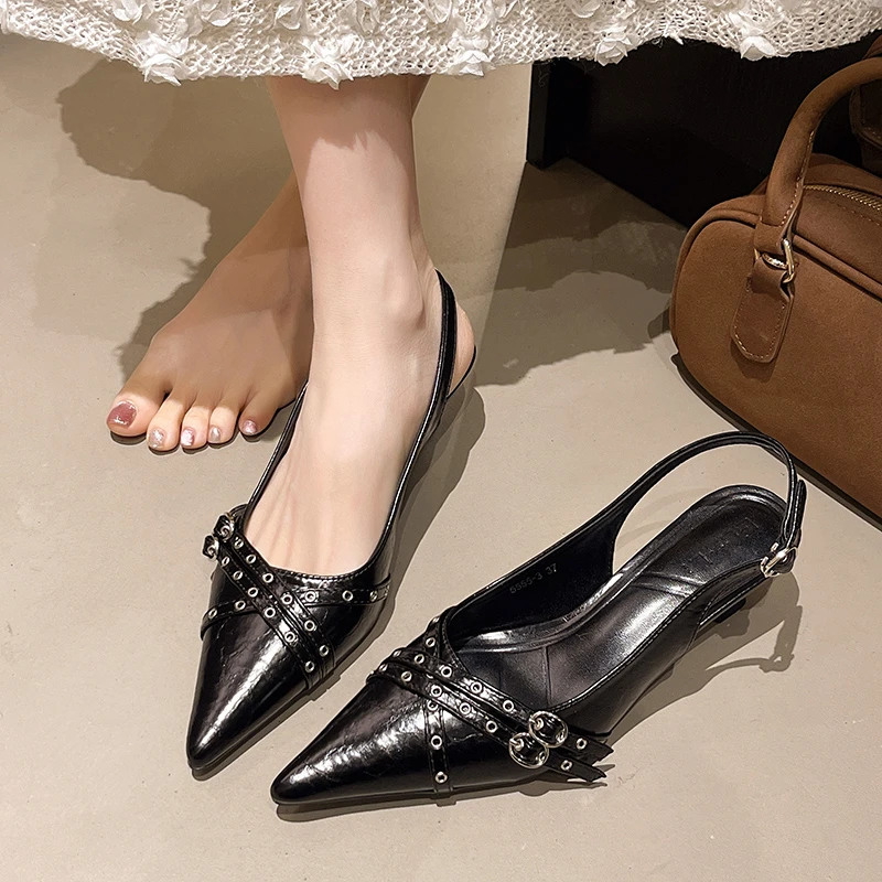 2025 New Women Pointed Toe San - Women'S Fashion Trends 2025 recension och pris