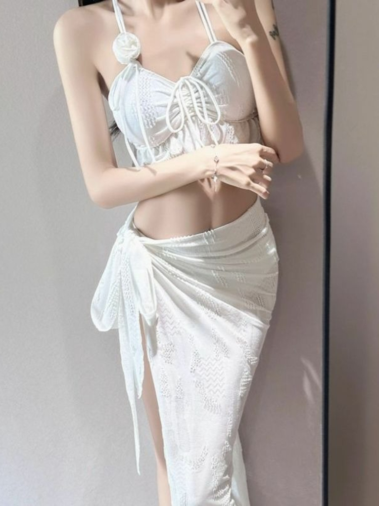 Ladies Floral Two Piece Swimsu - Women'S Fashion recension och pris