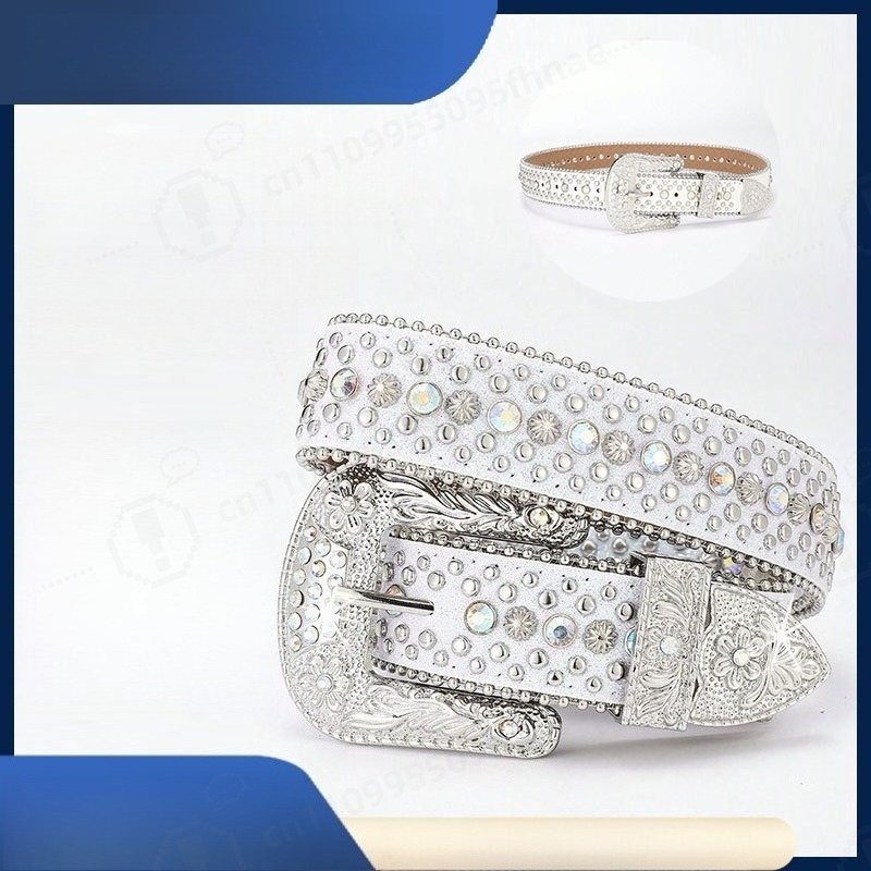 Y2K Style Rhinestone Belt For  - Fashion Women Belt recension och pris