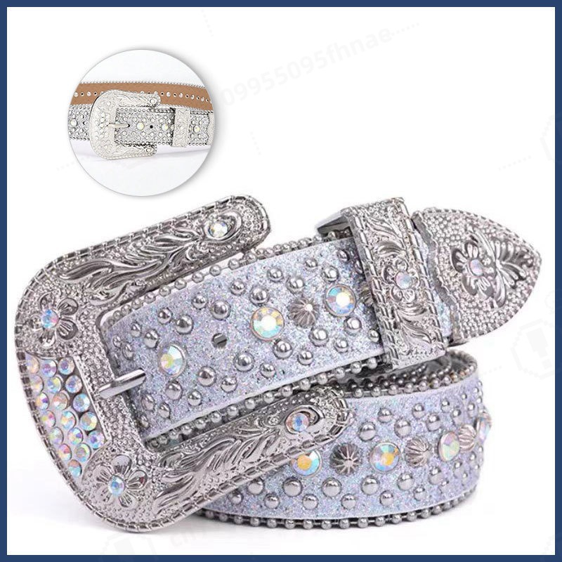 Y2K Style Rhinestone Belt For  - Fashion Women Belt recension och pris