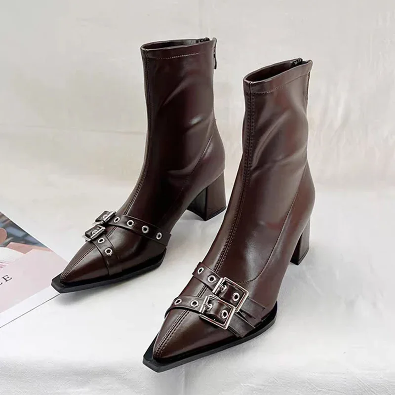 High Heels Ankle Boots Women C - Women'S Fashion Trends 2025 recension och pris