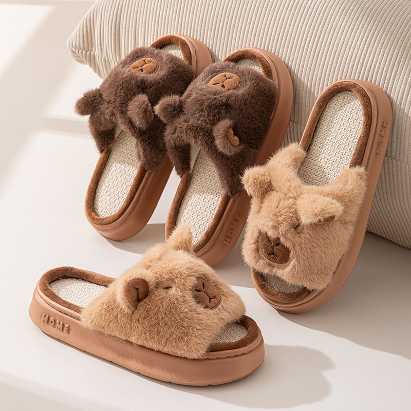 Hemp Cartoon Women's Slippers  - Women Fashion Ideas recension och pris