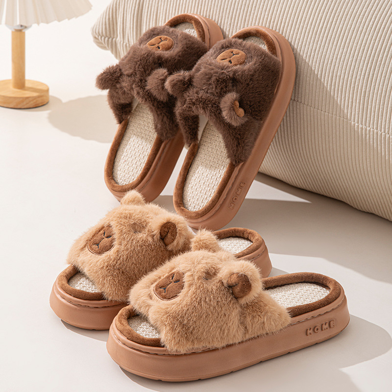 Hemp Cartoon Women's Slippers  - Women Fashion Ideas recension och pris