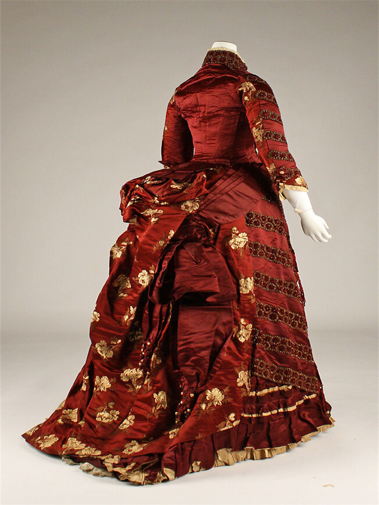 1890s Victorian Red Edwardian  - Women'S Fashion Victorian Era recension och pris