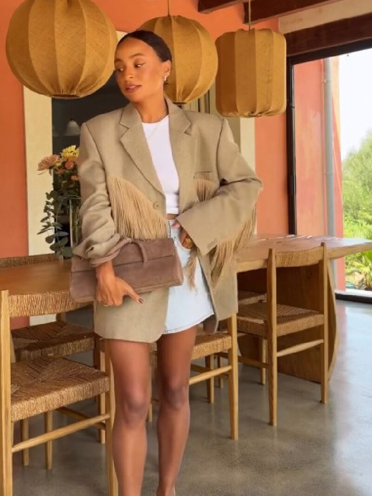Autumn Fashion Lapel Blazer Ja - Women'S Fashion Trends 2026 Spring Summer recension och pris