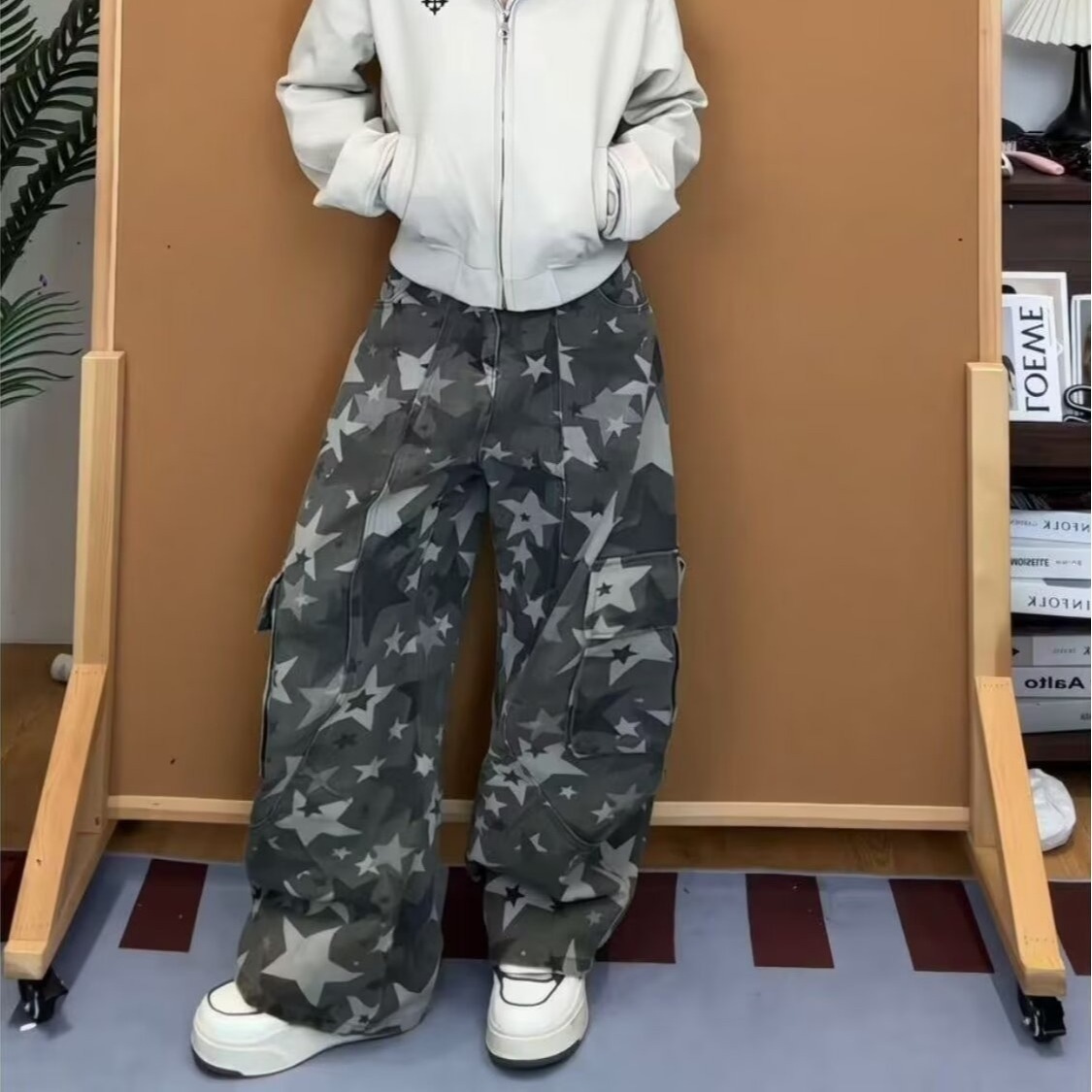 Women's Camo Cargo Pants High  - Women'S Fashion Utility Pants recension och pris
