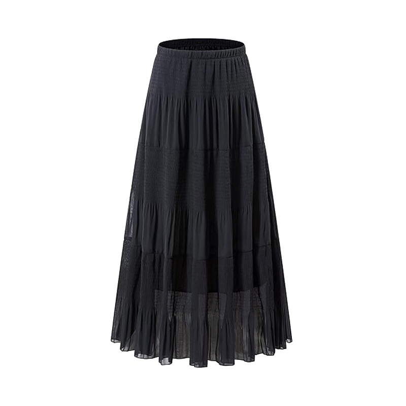 High Waist A-Line Long Skirt W - A-Line Skirt Midi recension och pris