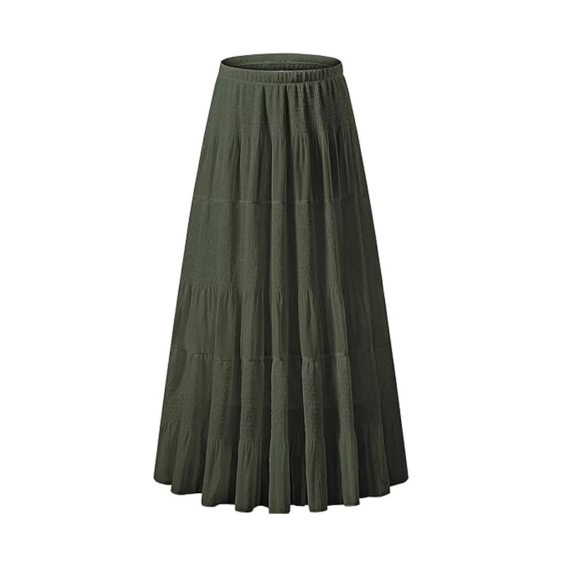 High Waist A-Line Long Skirt W - A-Line Skirt Midi recension och pris