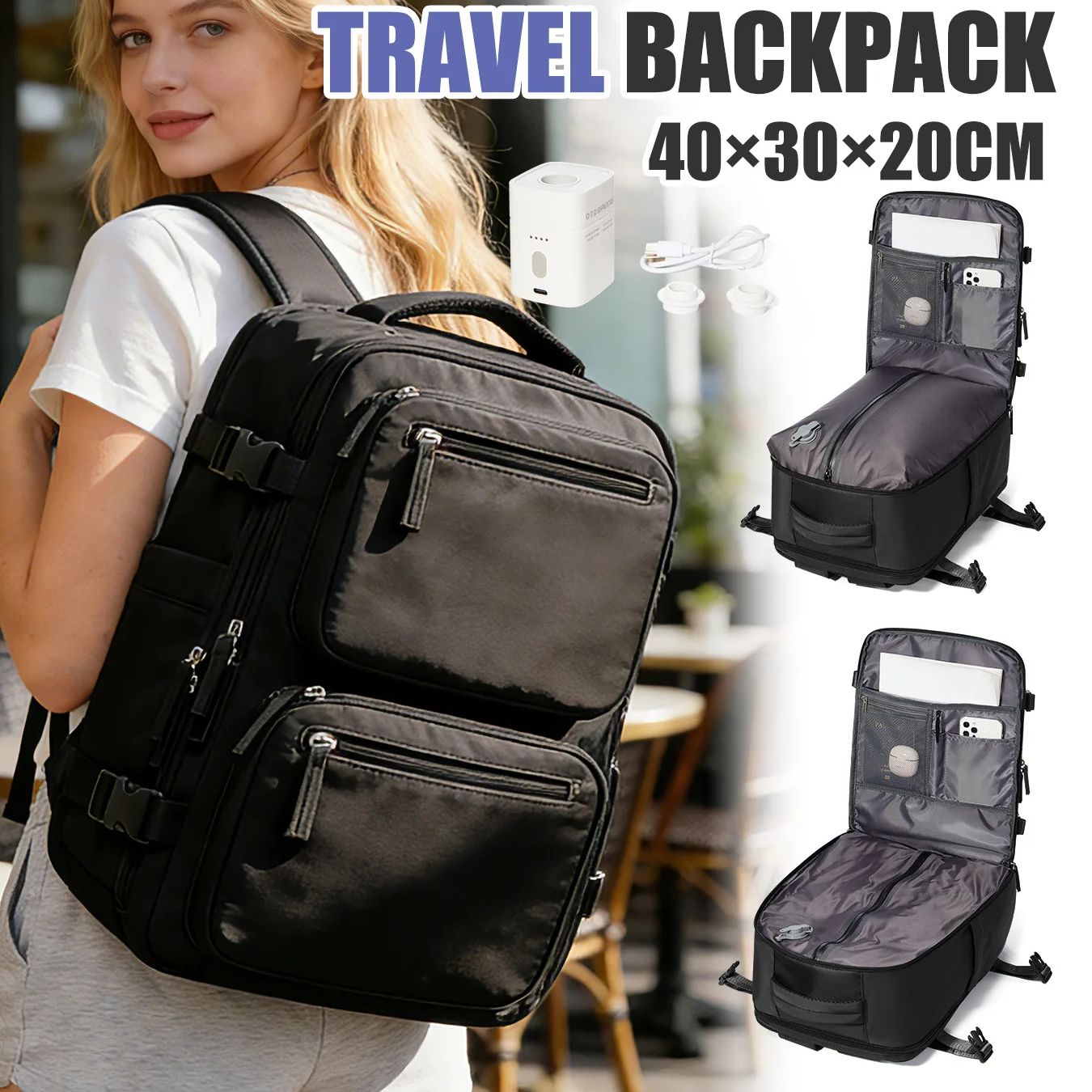 Women Backpack Vacuum Backpack - Fashion Women Belt recension och pris